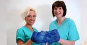 Nurses invent disposable �Digni Bra� to protect a woman�s modesty during surgery